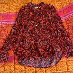 Juicy Couture Heart Printed Blouse